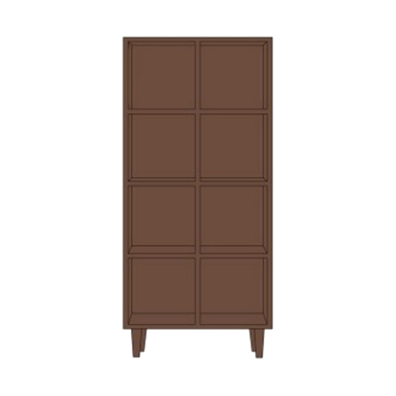 Contemporary Wooden Bookshelf Standard Bookcase with Shelves