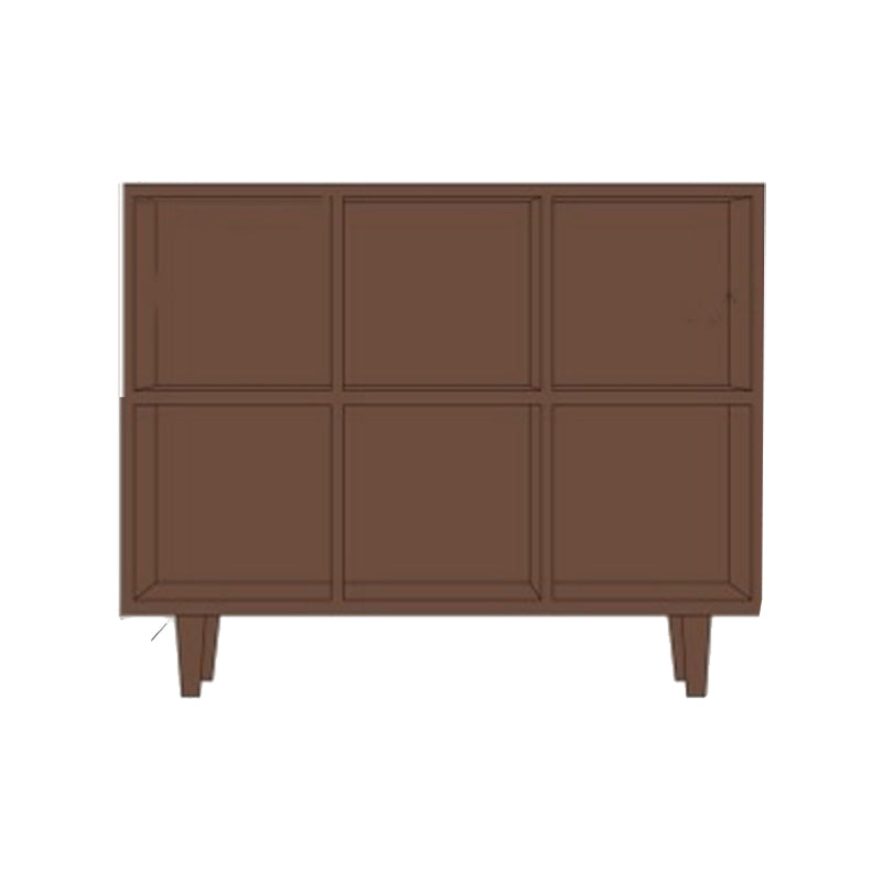 Contemporary Wooden Bookshelf Standard Bookcase with Shelves