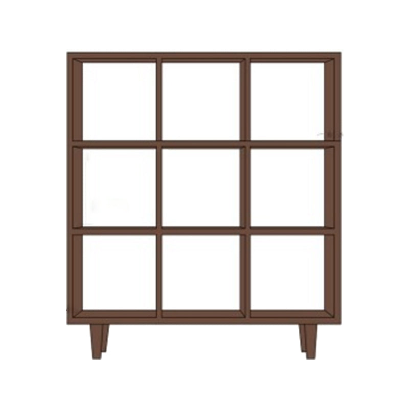 Contemporary Wooden Bookshelf Standard Bookcase with Shelves