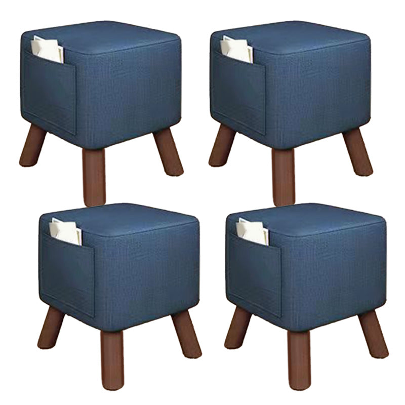 Modern Square Standard Pure Color Water Resistant Standard for Living Room