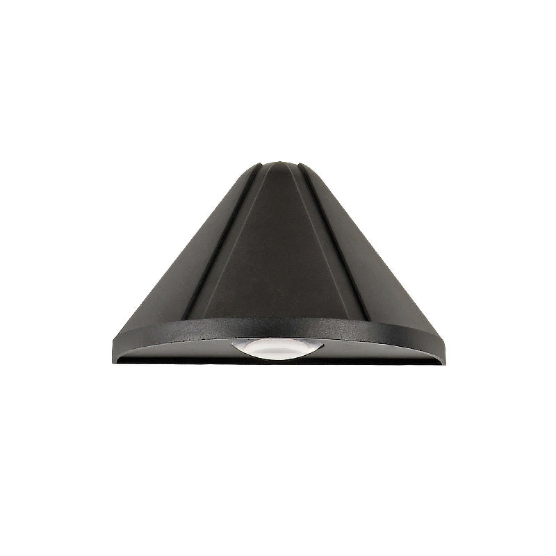 Modern Style Triangle Shade Wall Lamp Metal 1 Light Sconces for Outdoor