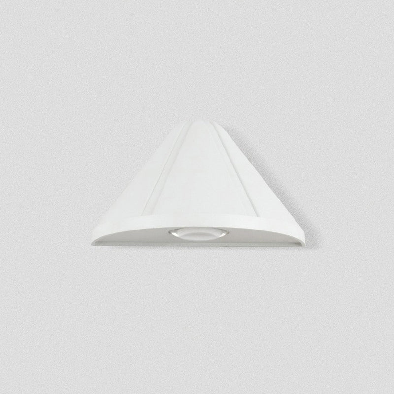 Modern Style Triangle Shade Wall Lamp Metal 1 Light Sconces for Outdoor