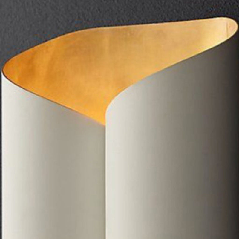 Modern Style Geometry Shape Wall Sconce Metal 2 Lights Sconces for Bedroom