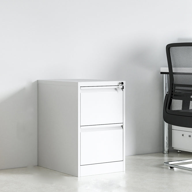Contemporary Style File Cabinet Metal Vertical Filing Cabinet for Home Office