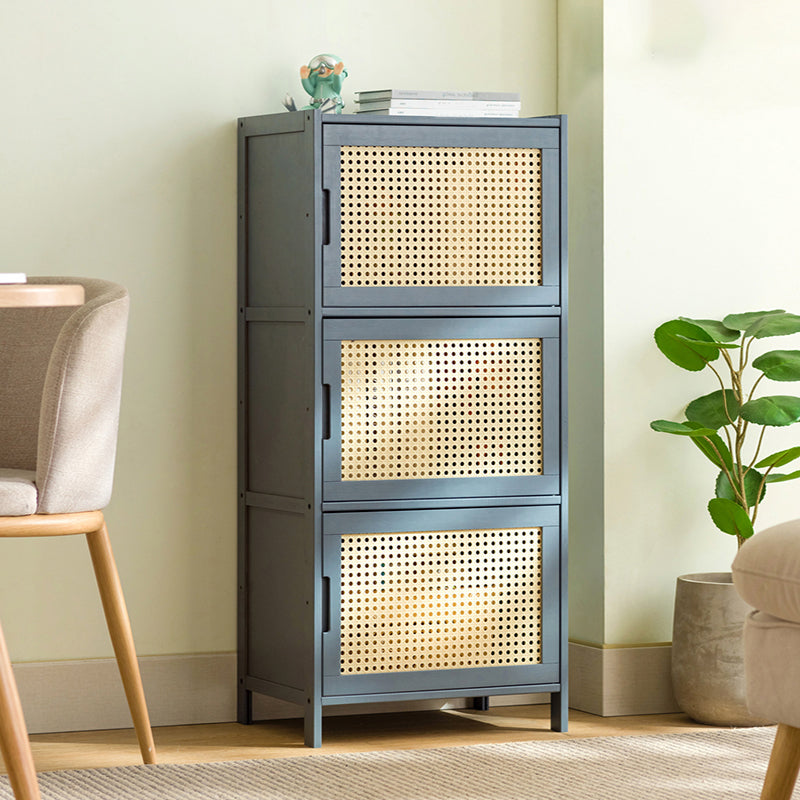 Modern Accent Cabinet with  Doors and Straight Legs for Living Room