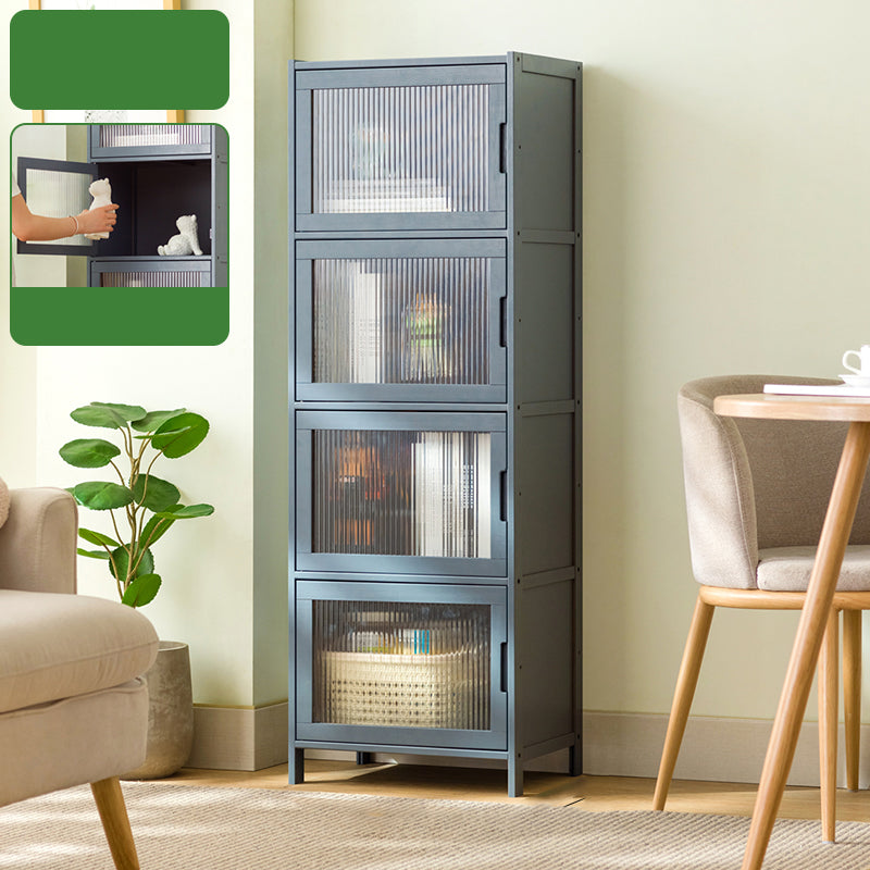 Modern Accent Cabinet with  Doors and Straight Legs for Living Room