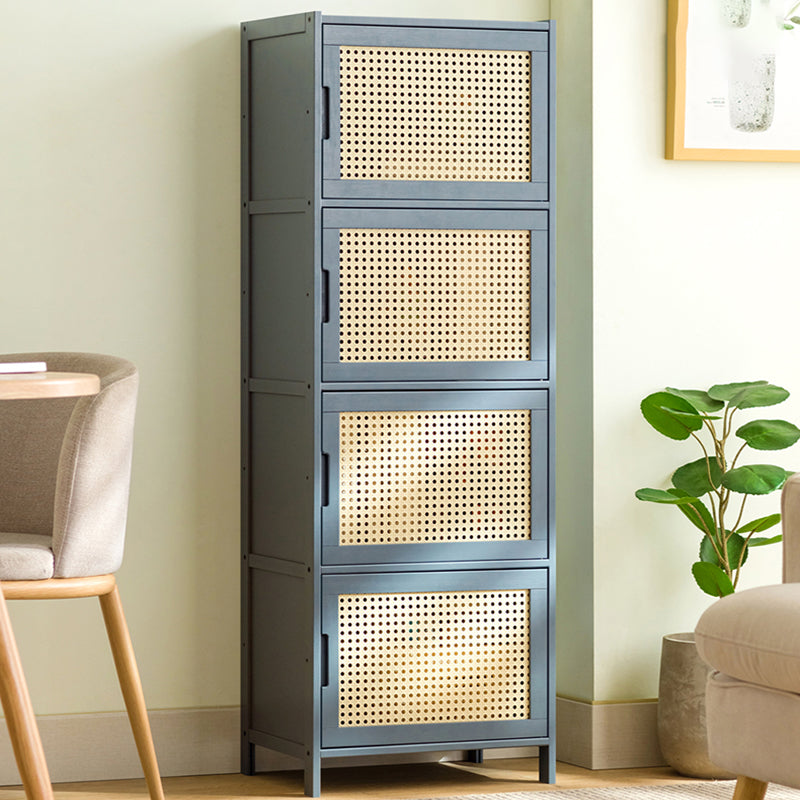Modern Accent Cabinet with  Doors and Straight Legs for Living Room