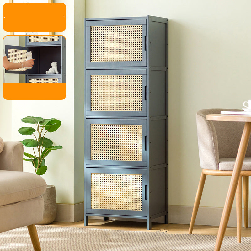Modern Accent Cabinet with  Doors and Straight Legs for Living Room