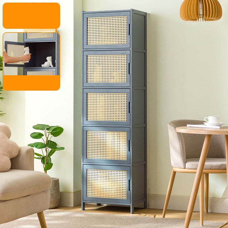 Modern Accent Cabinet with  Doors and Straight Legs for Living Room
