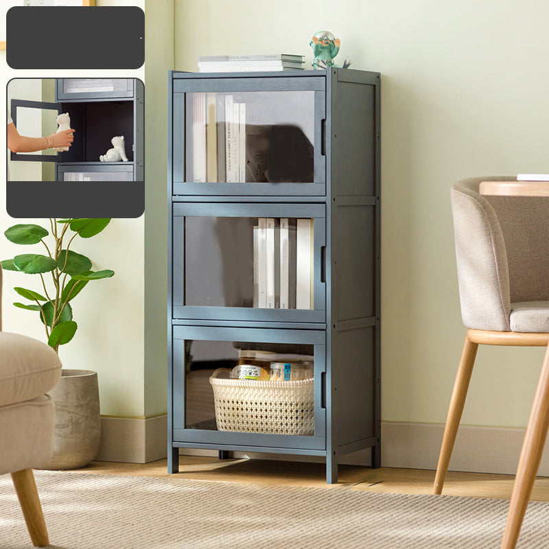 Modern Accent Cabinet with  Doors and Straight Legs for Living Room