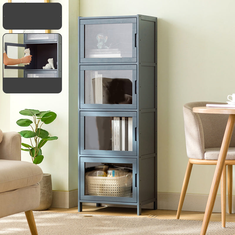 Modern Accent Cabinet with  Doors and Straight Legs for Living Room