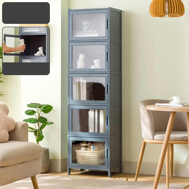 Modern Accent Cabinet with  Doors and Straight Legs for Living Room