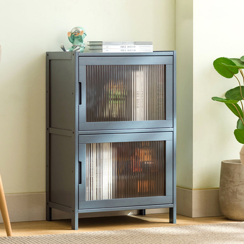Modern Accent Cabinet with  Doors and Straight Legs for Living Room