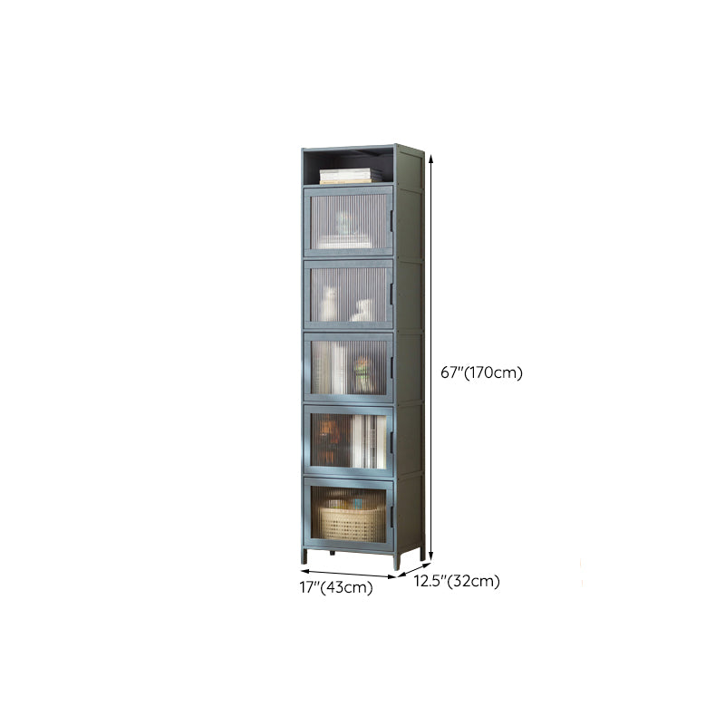 Modern Accent Cabinet with  Doors and Straight Legs for Living Room