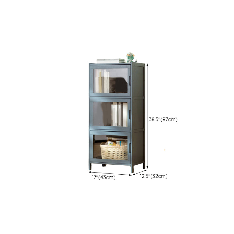 Modern Accent Cabinet with  Doors and Straight Legs for Living Room