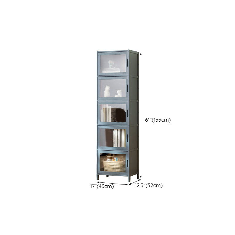 Modern Accent Cabinet with  Doors and Straight Legs for Living Room