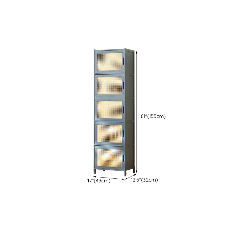 Modern Accent Cabinet with  Doors and Straight Legs for Living Room