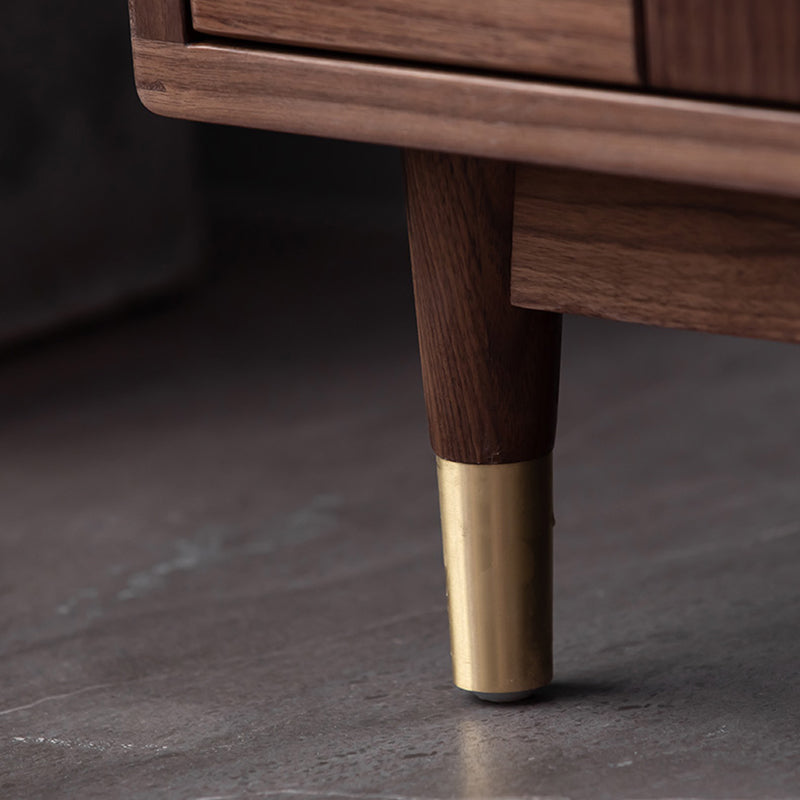 37.40" Tall Wood Accent Cabinet 5-Drawer Rectangular Accent Chest