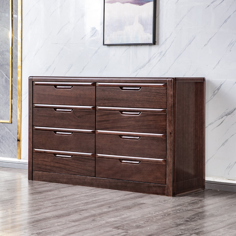 Brown 18.90" Wide Accent Chest Mid-Century Modern Wood Accent Chest