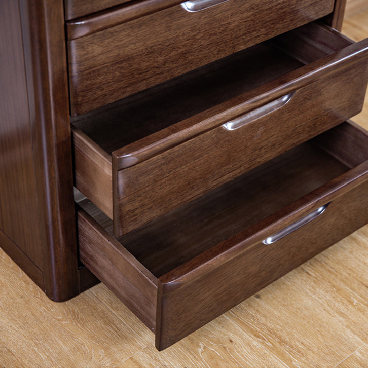 Brown 18.90" Wide Accent Chest Mid-Century Modern Wood Accent Chest