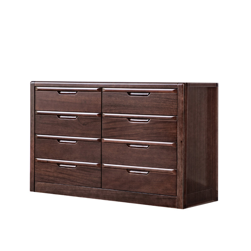 Brown 18.90" Wide Accent Chest Mid-Century Modern Wood Accent Chest
