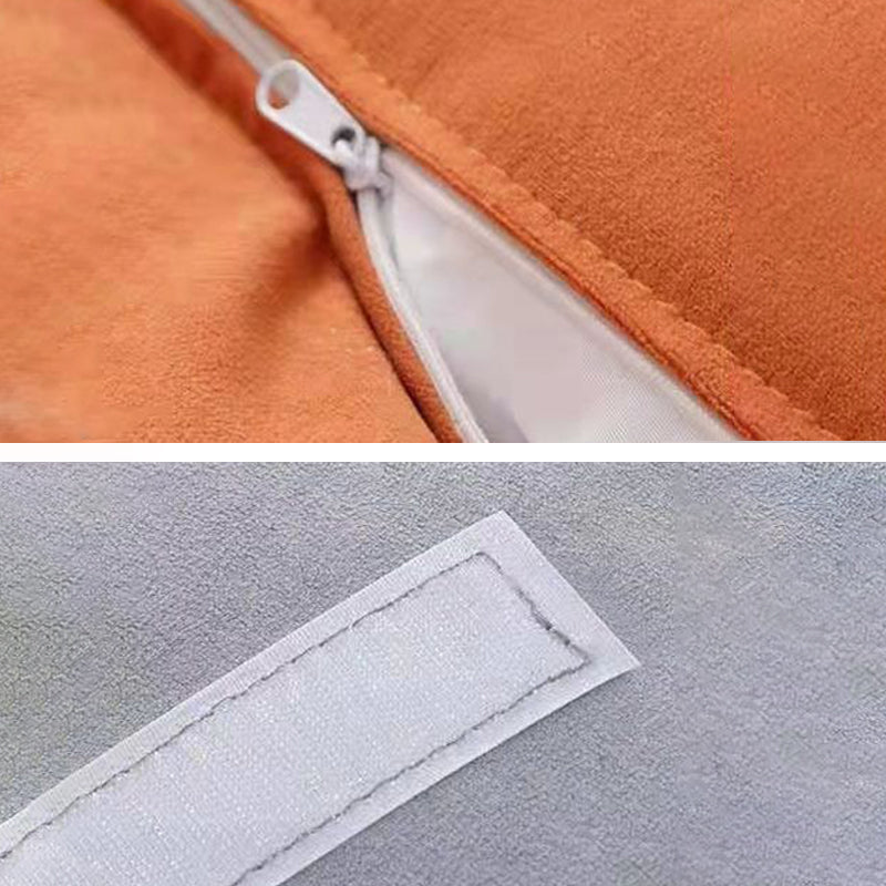 Contemporary Rocking Chair Fabric Upholstered Tufted Metal Frame Baby Rocking Chair