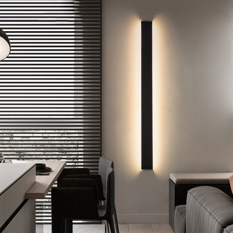 Minimalism Wall Light Fixtures Aluminium LED Indoor Vanity Lighting