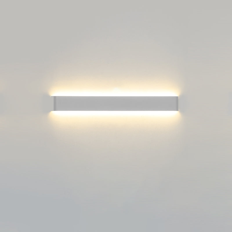 Minimalism Wall Light Fixtures Aluminium LED Indoor Vanity Lighting