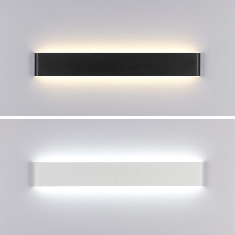 Minimalism Wall Light Fixtures Aluminium LED Indoor Vanity Lighting