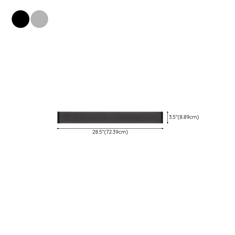 Minimalism Wall Light Fixtures Aluminium LED Indoor Vanity Lighting