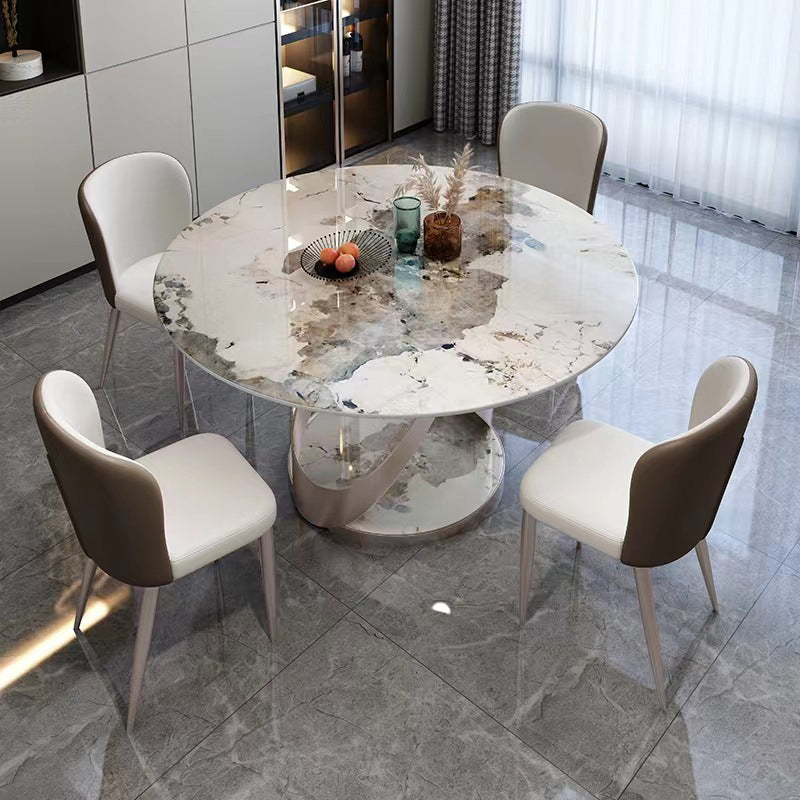 Contemporary Kitchen Dining Side Chair Upholstered Armless Chair