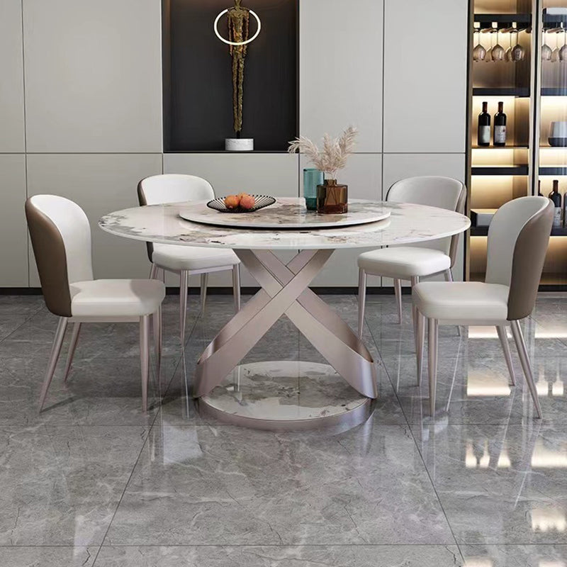 Contemporary Kitchen Dining Side Chair Upholstered Armless Chair