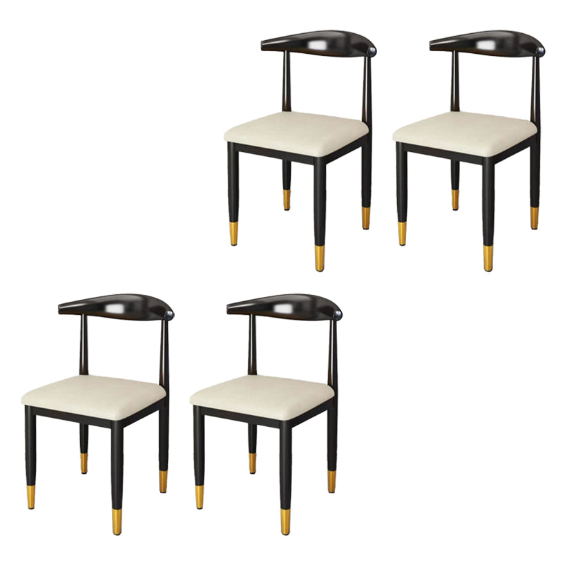 Metal Kitchen Dining Room Chair Contemporary Upholstered Chair