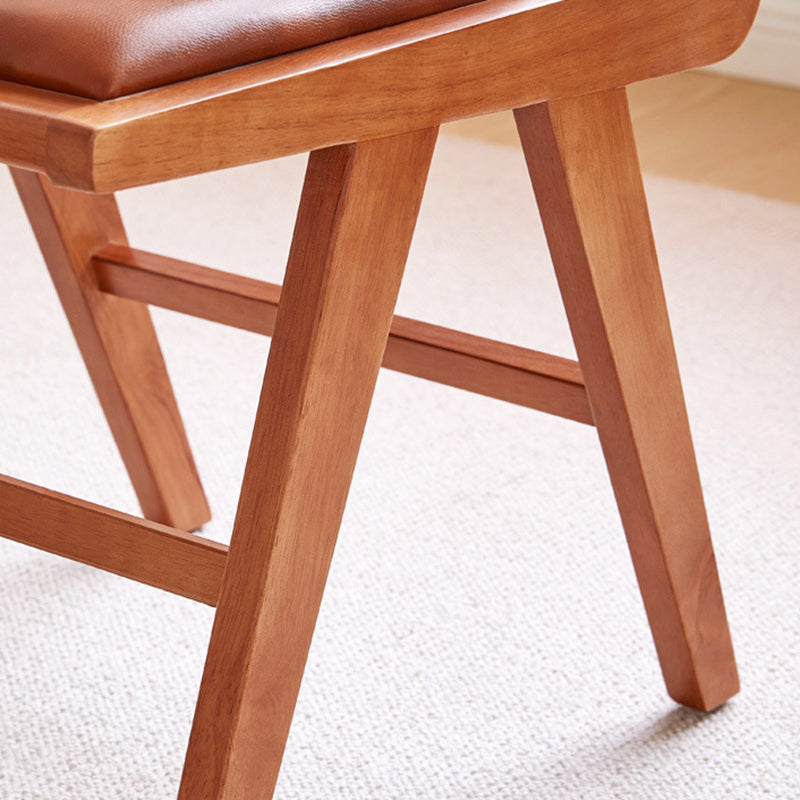 Solid Wood Cane Back Chair Home Indoor Contemporary Dining Chair