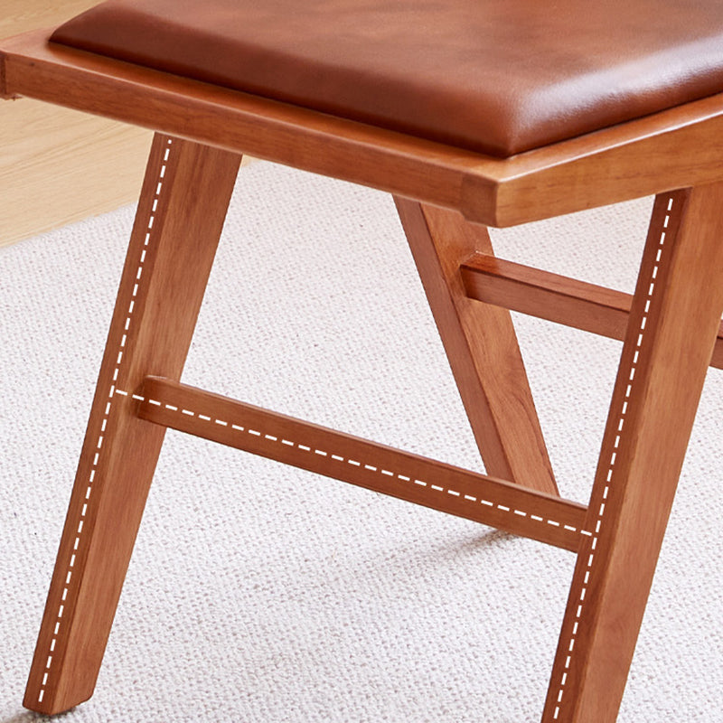 Solid Wood Cane Back Chair Home Indoor Contemporary Dining Chair