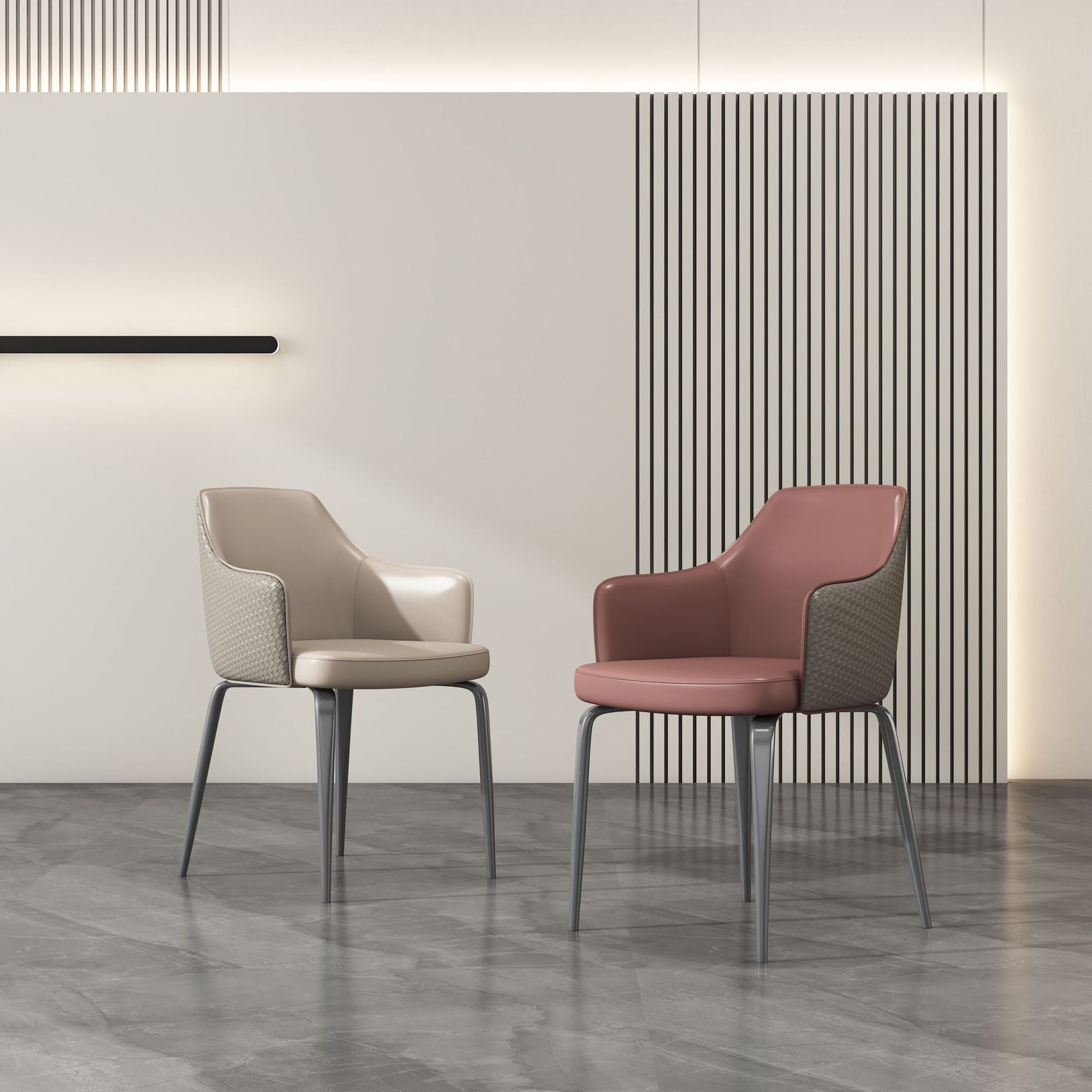 Indoor Kitchen Dining Accent Chair Upholstered Dining Arm Chair