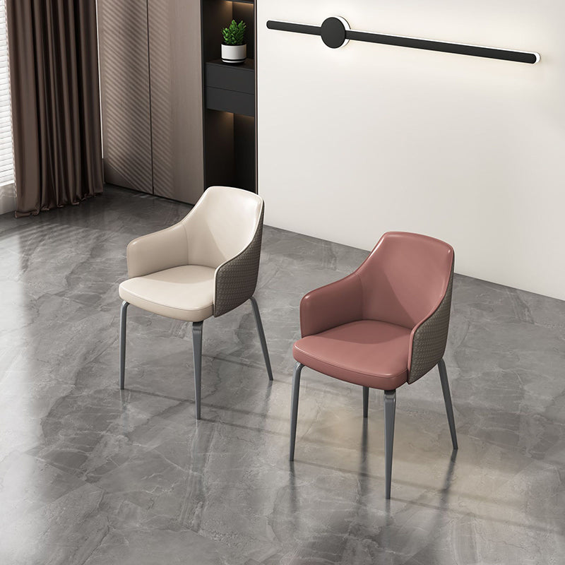 Indoor Kitchen Dining Accent Chair Upholstered Dining Arm Chair