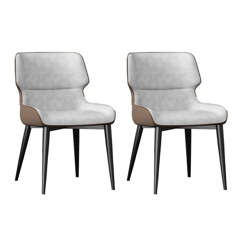 Dining Room Upholstered Side Chair Home Faux Leather Dining Chair