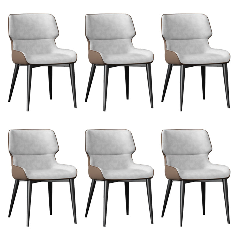 Dining Room Upholstered Side Chair Home Faux Leather Dining Chair