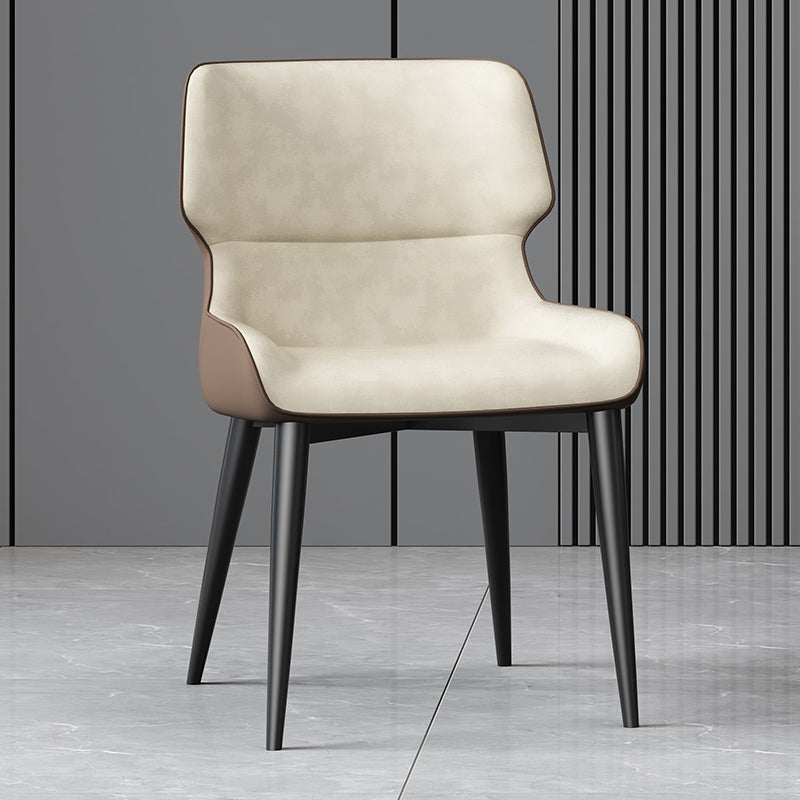 Dining Room Upholstered Side Chair Home Faux Leather Dining Chair