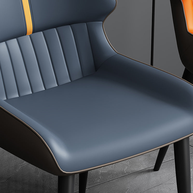 Dining Room Upholstered Side Chair Home Faux Leather Dining Chair