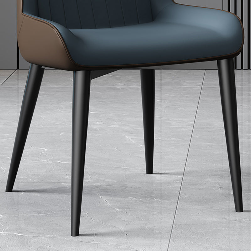 Dining Room Upholstered Side Chair Home Faux Leather Dining Chair