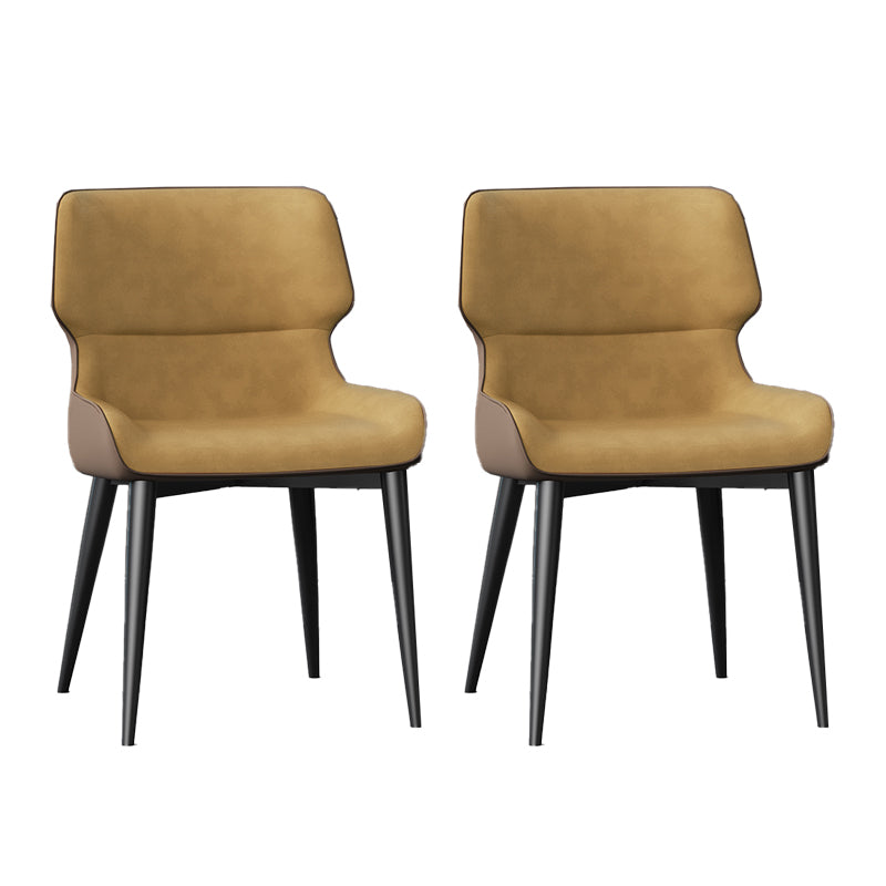 Dining Room Upholstered Side Chair Home Faux Leather Dining Chair