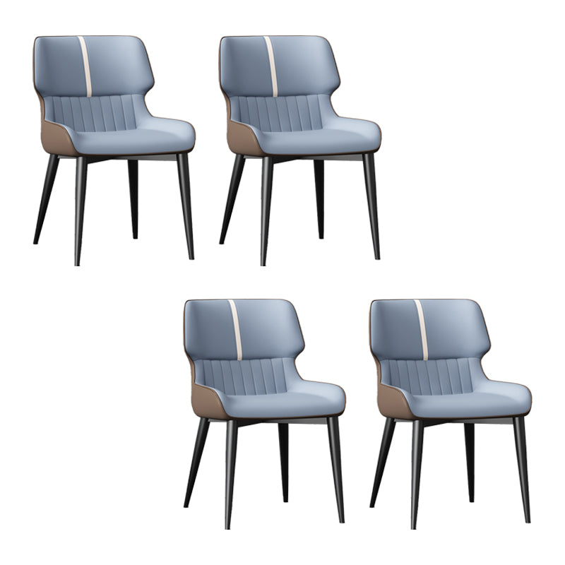 Dining Room Upholstered Side Chair Home Faux Leather Dining Chair