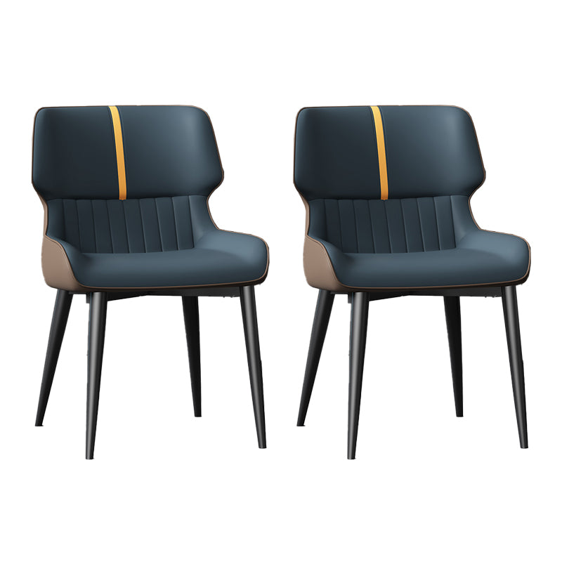 Dining Room Upholstered Side Chair Home Faux Leather Dining Chair