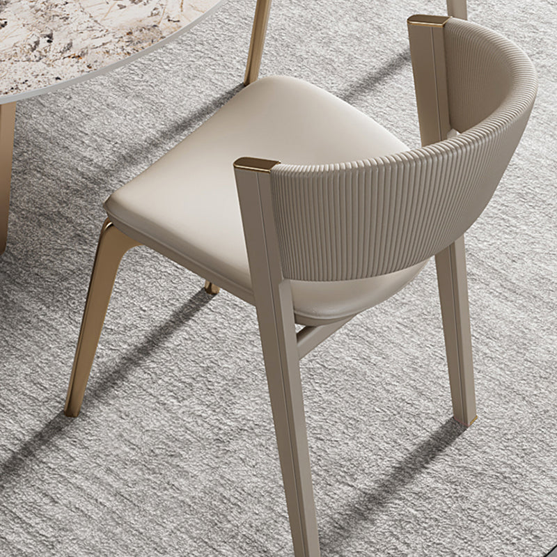 Home Dining Room Dining Side Chair Armless Upholstered Dining Chair