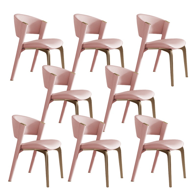 Home Dining Room Dining Side Chair Armless Upholstered Dining Chair