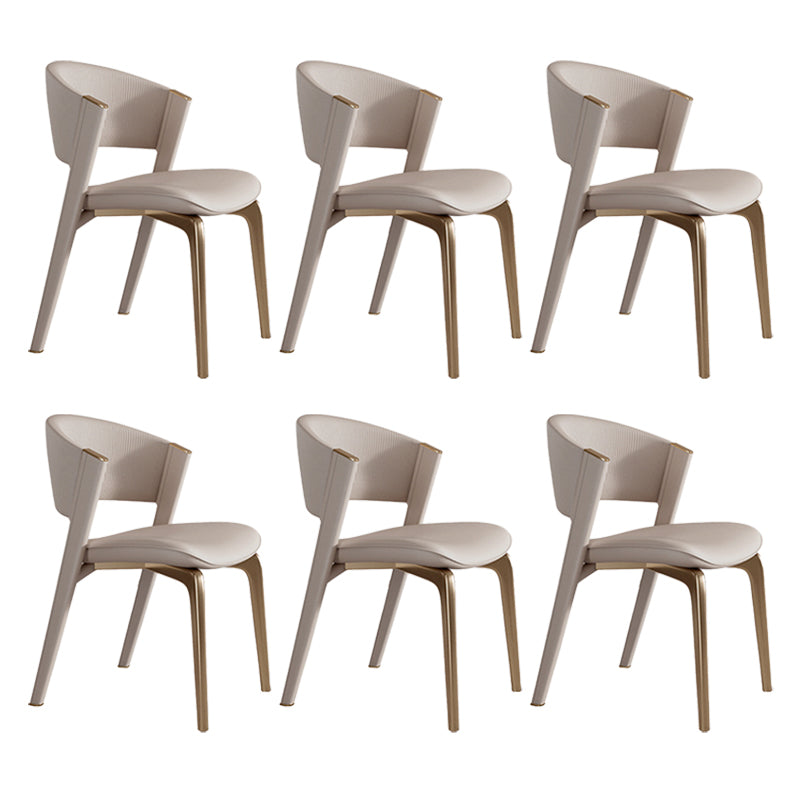 Home Dining Room Dining Side Chair Armless Upholstered Dining Chair
