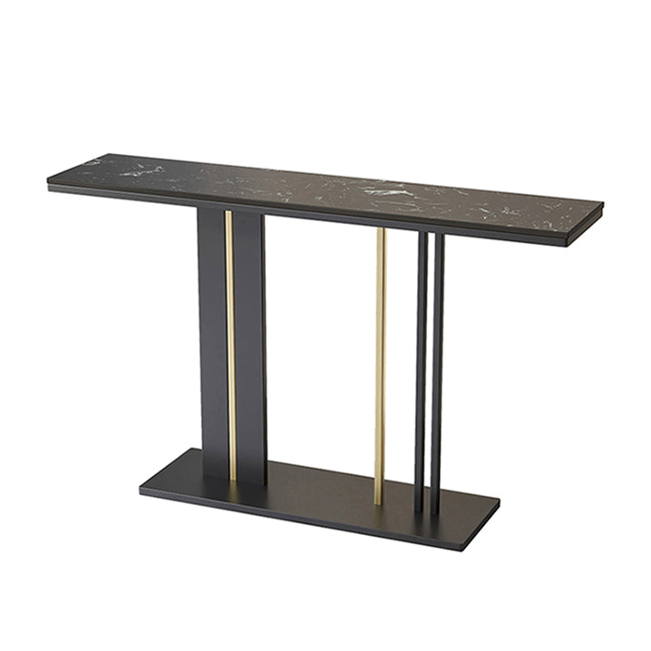 Modern 31.5" Tall Console Table Marble Rectangle Console Table