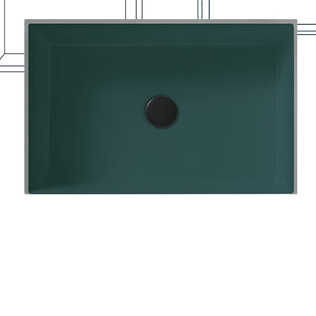 Modern Undermount Bathroom Sink Rectangular Undermount Bathroom Sink with Overflow